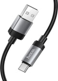 HOCO X117 USB-A to USB-C 60W braided cable – PhoneHub Lebanon
