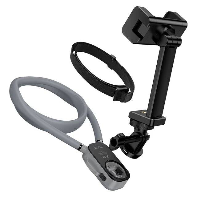 HOCO K30 Enhanced Anti-Shake Neck Hanging Clip-On Phone Holder