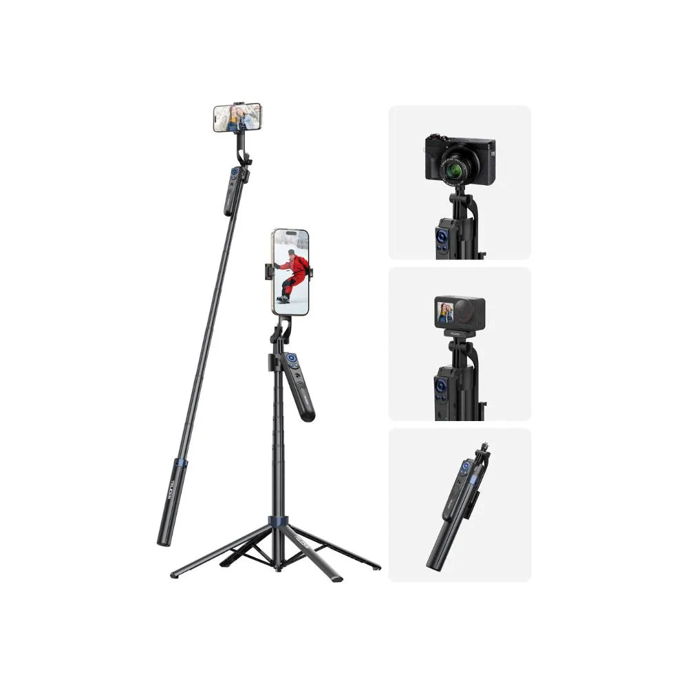 TELESIN AI auto-follow tripod with 360 degree rotation
