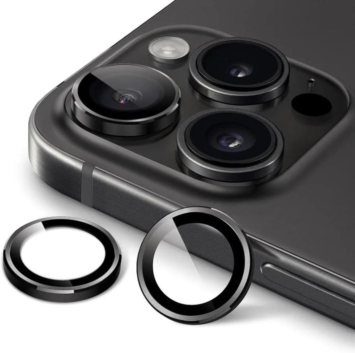 iPhone 15 camera protector crystal clear no distortion demo
