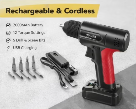 Yesido EC36 screwdriver bits – Phillips, flathead and precision sizes