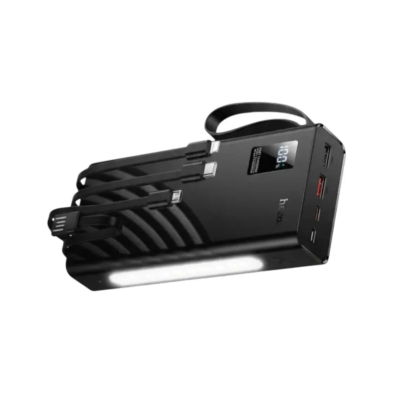 Hoco J155 dual USB fast charging ports close-up
