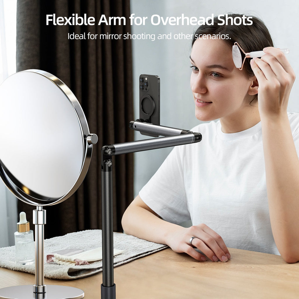TELESIN magnetic floor stand adjustable height