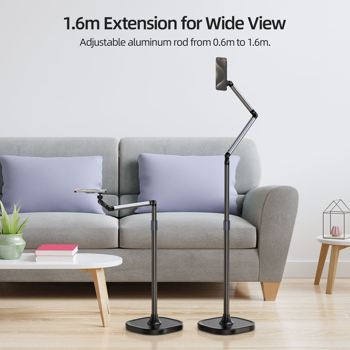 TELESIN magnetic floor stand magnetic mount