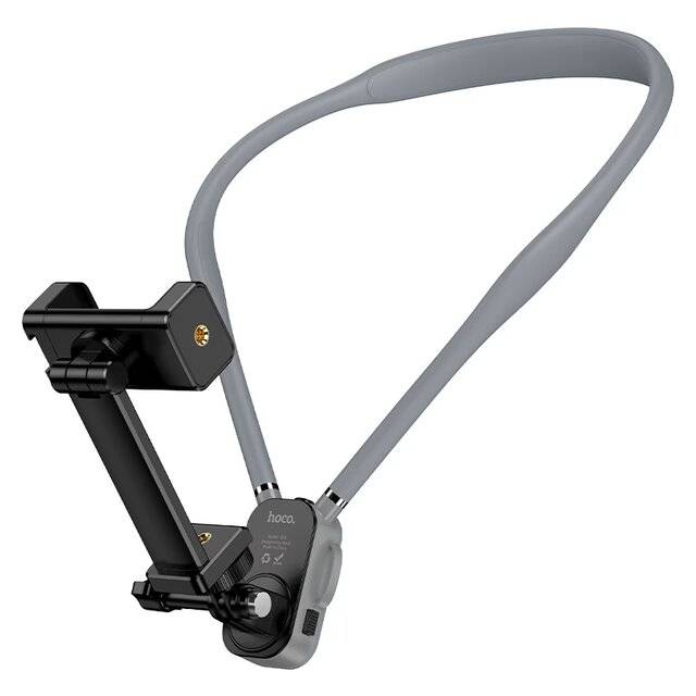 HOCO K30 Enhanced Anti-Shake Neck Hanging Clip-On Phone Holder
