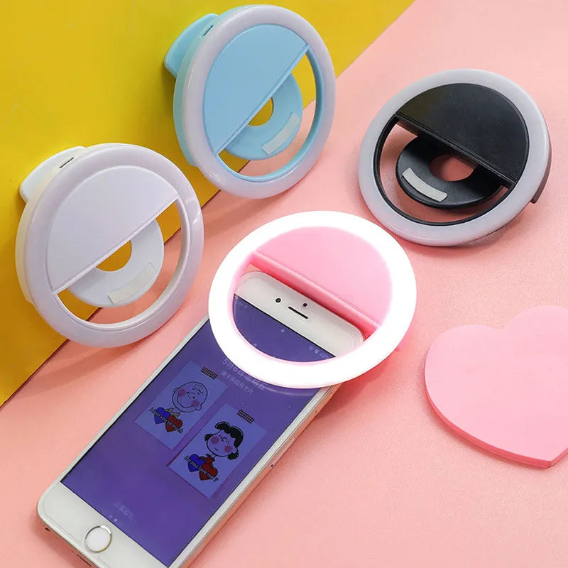 Selfie Ring Light – Portable LED Fill Light