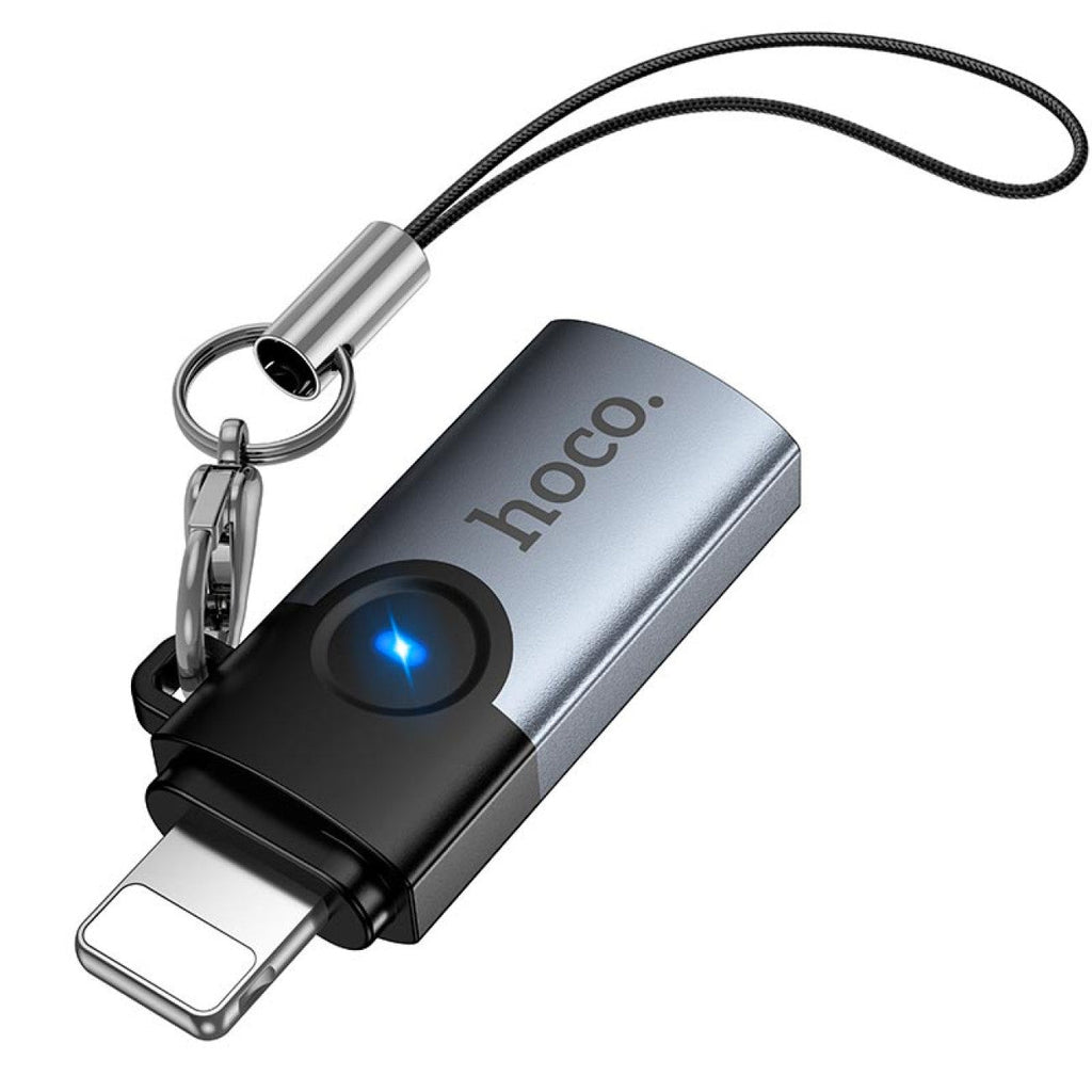 HOCO UA46A iPhone OTG adapter with USB-C support
