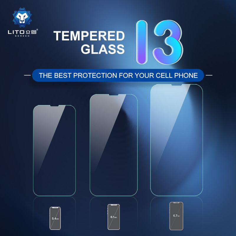 Scratch-resistant full clear glass screen protector
