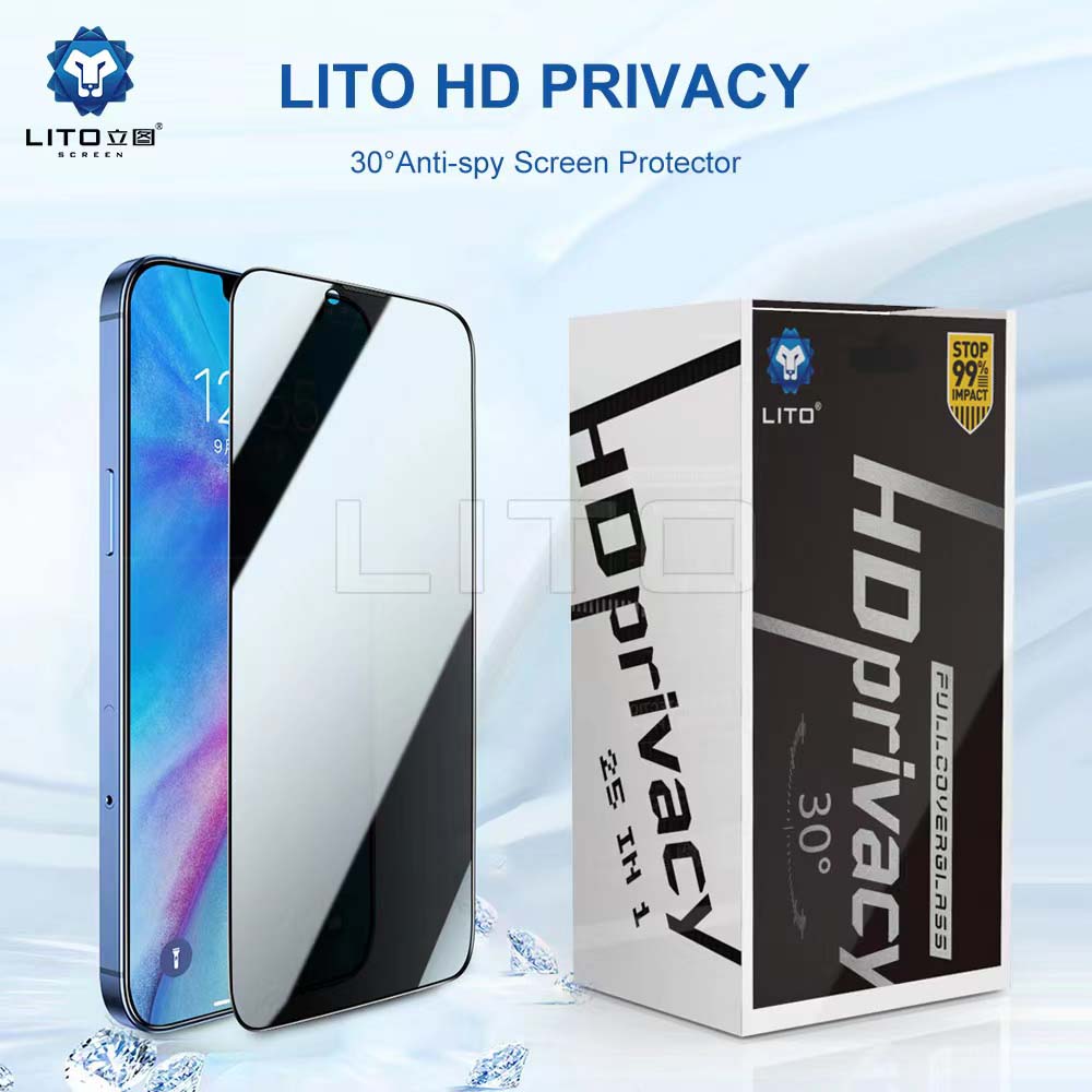 LITO HD Plus privacy protector side-view blocked anti-spy demo