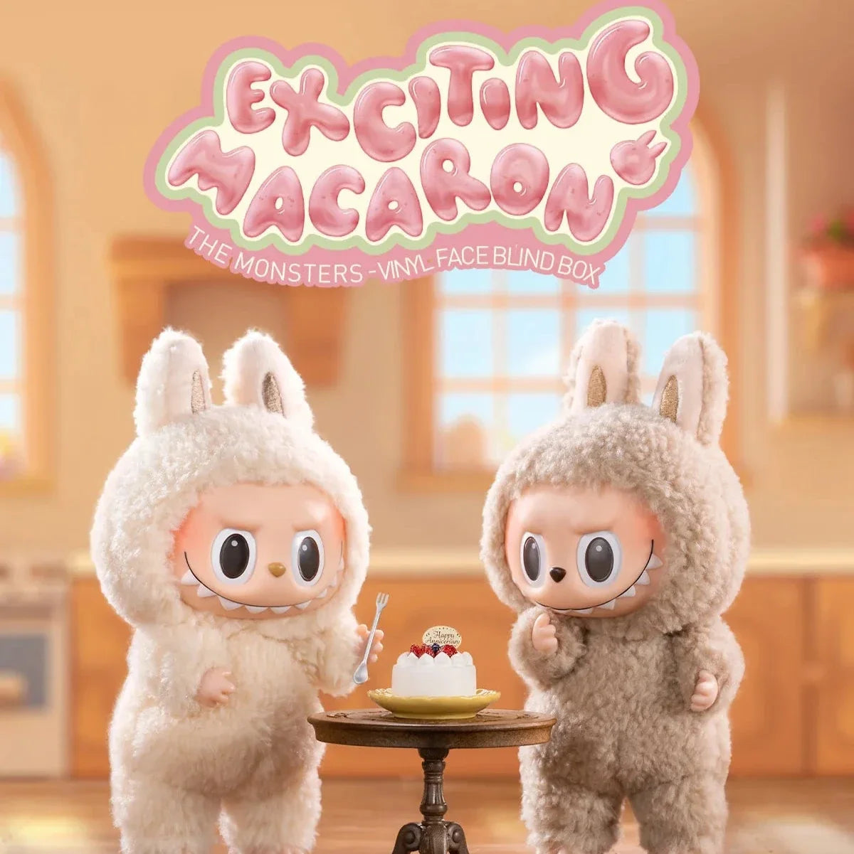 Labubu vinyl figure mischievous smile character detail