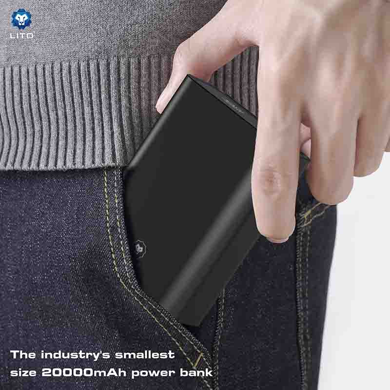 LITO LP02 GaN charger dual-device charging phone and tablet