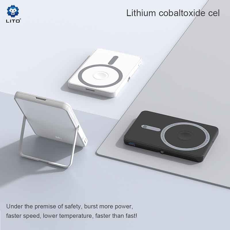 LITO LP03 15W Ultra AI 5-in-1 Magnetic Power Bank