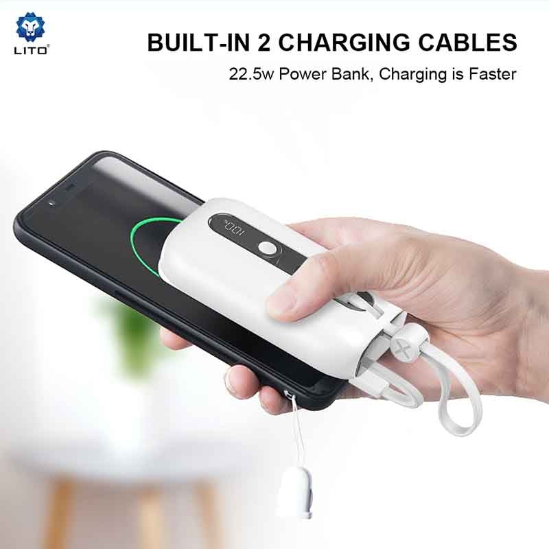 LITO LP06 built-in cable deployed charging phone