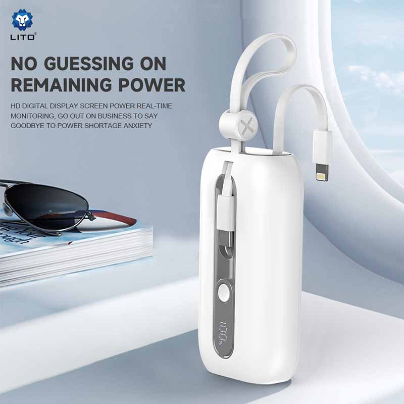 LITO LP06 power bank slim portable design