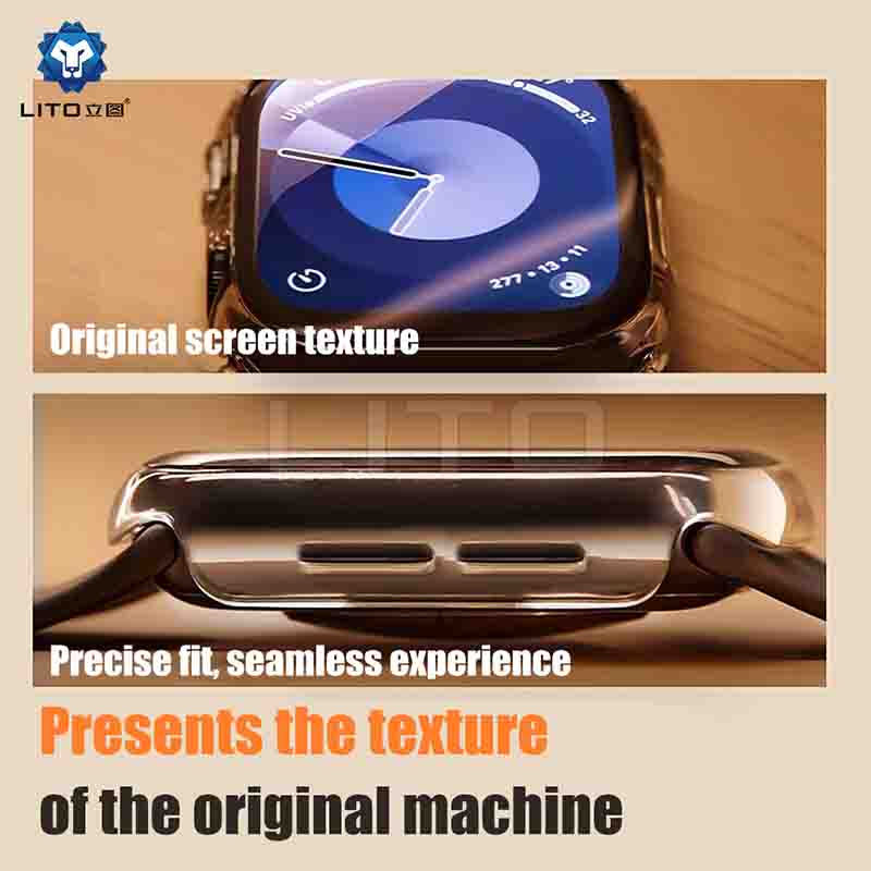 LITO Watch Clear Case – Secure Closure Detail