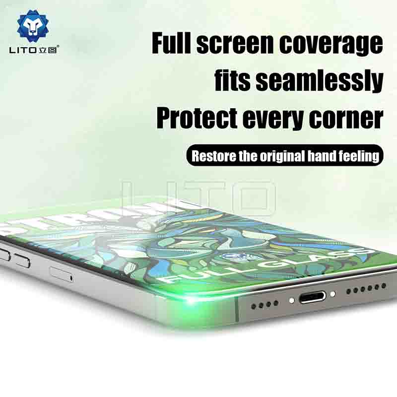 LITO D+ MAX Clear Glass – Edge-to-Edge Coverage