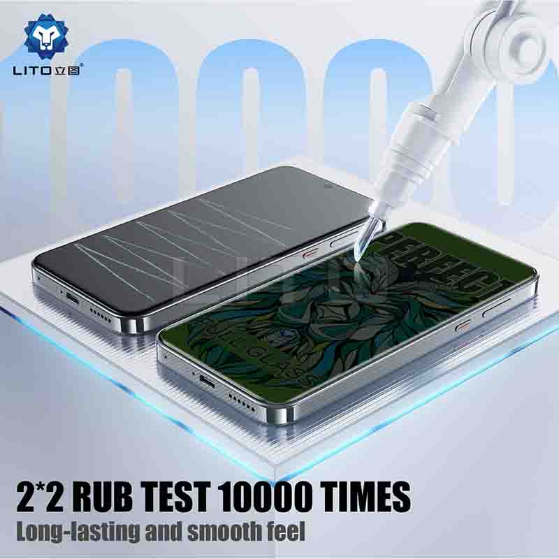 LITO D+ MAX Privacy Glass – 9H Hardness Scratch Test
