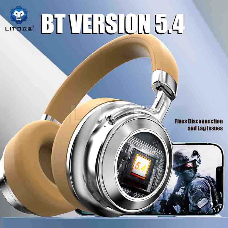 ANC Wireless Headset – Active Noise Cancelling with Hi-Fi Sound LITO LE02
