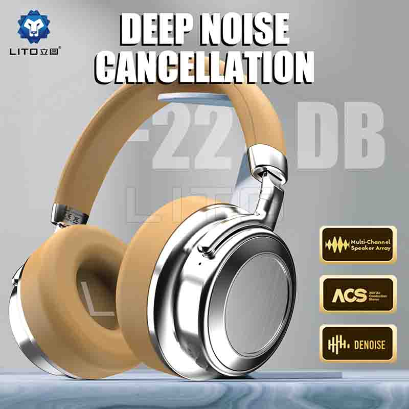Bluetooth connection on LITO LE02 wireless headphones
