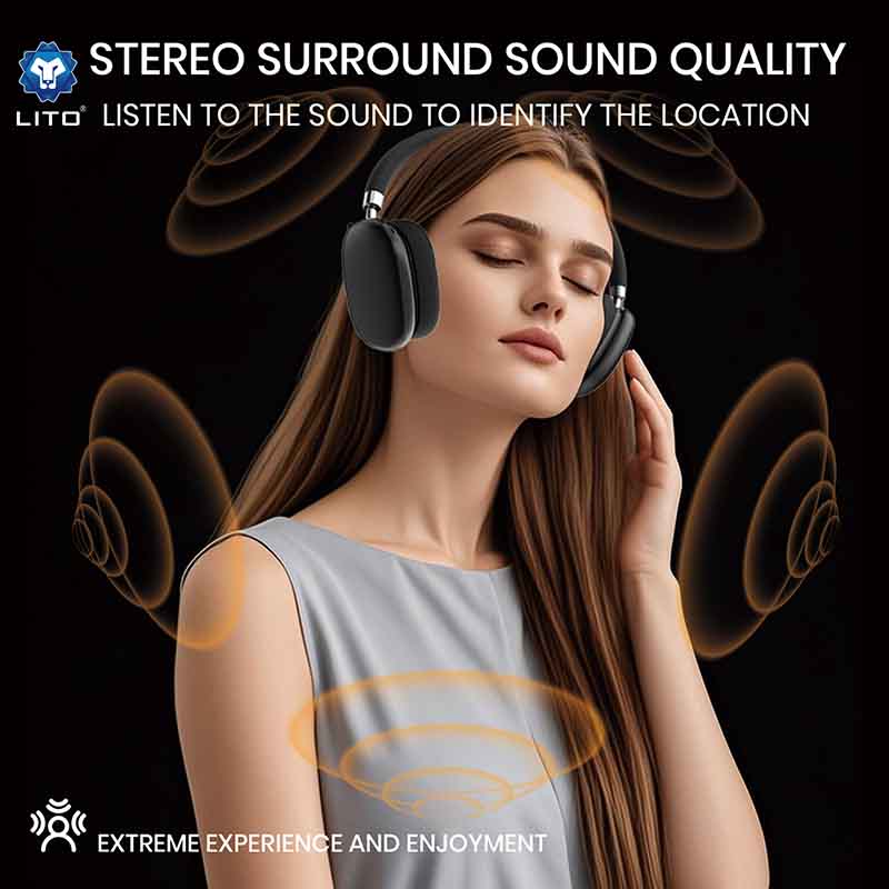 Active noise cancelling feature on LITO LE05 PRO headset
