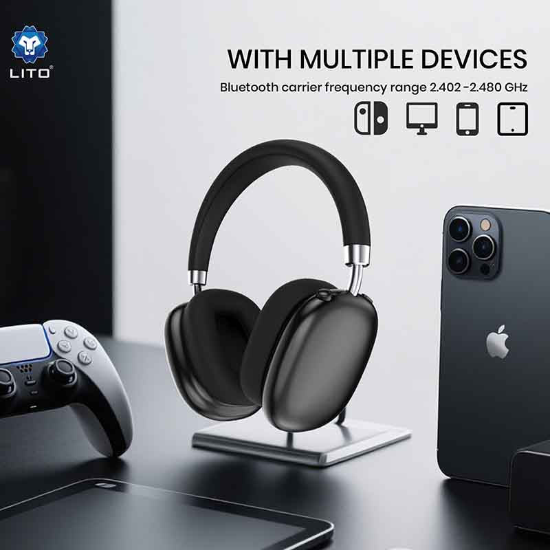 Wireless Headphones with Active Noise Cancelling & Hi-Fi Sound LITO LE05 PRO ANC