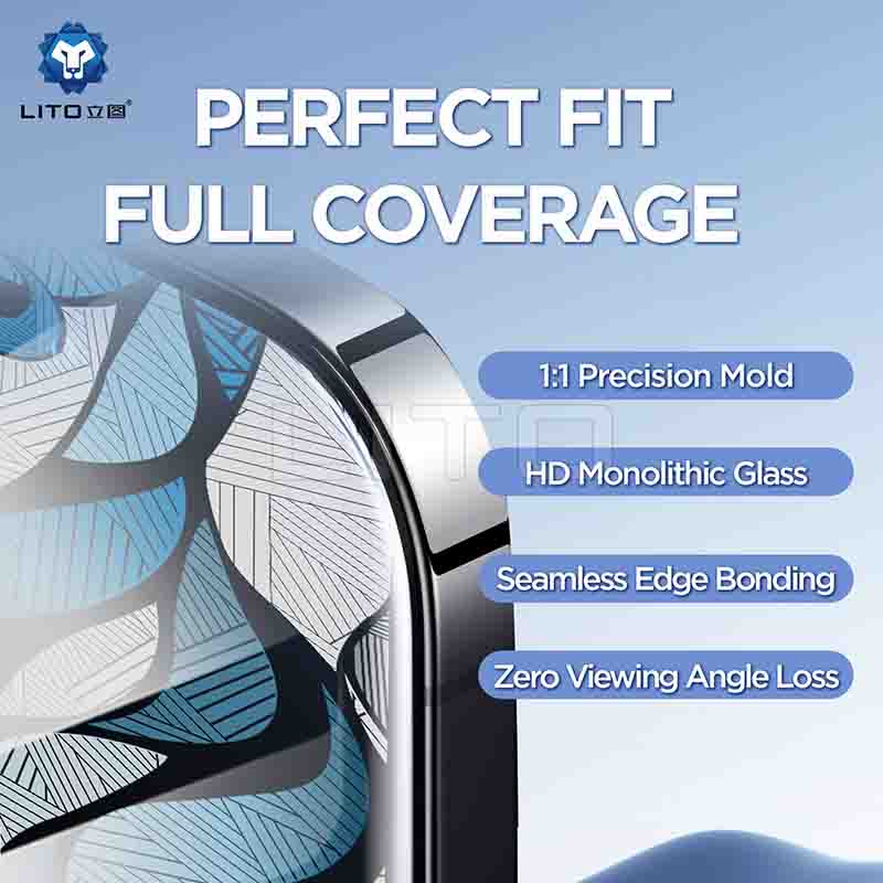 LITO 4K Clear screen protector packaging box