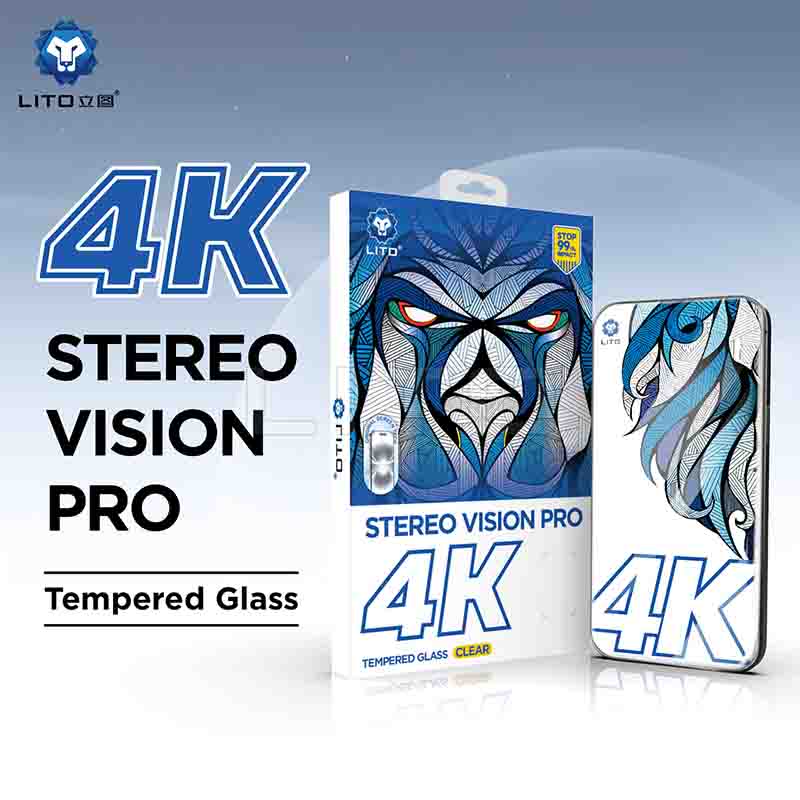 LITO D+ MAX 4K Clear Tempered Glass Screen Protector