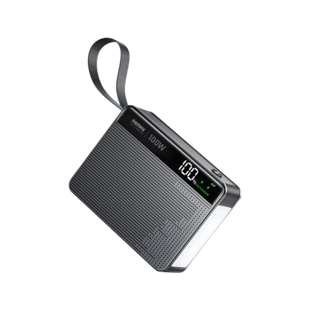 REMAX FP-6 60000mAh power bank front view with display