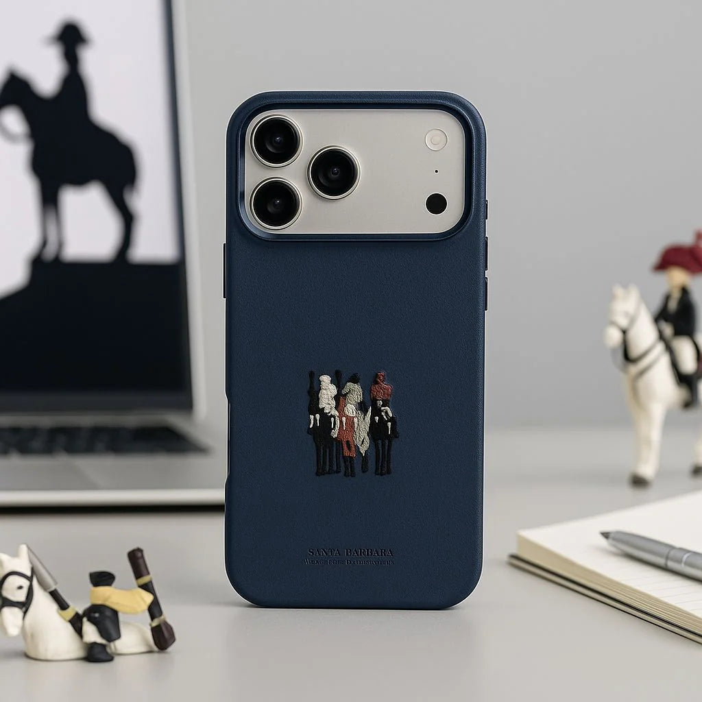 Santa Barbara Polo Justin Series Case for iPhone 17 Pro Series - Blue