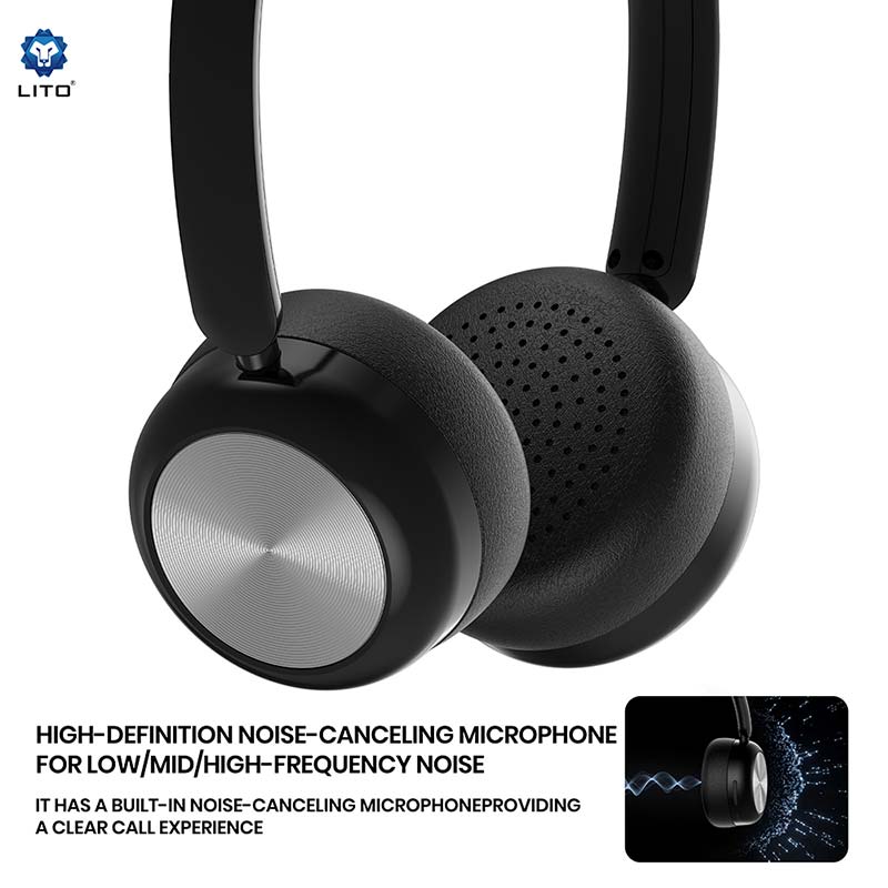 Noise cancelling microphone on LITO LE07 headset

