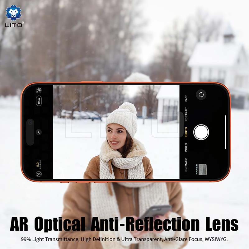 LITO Crown Halo Lens Protector – Black Ring Color