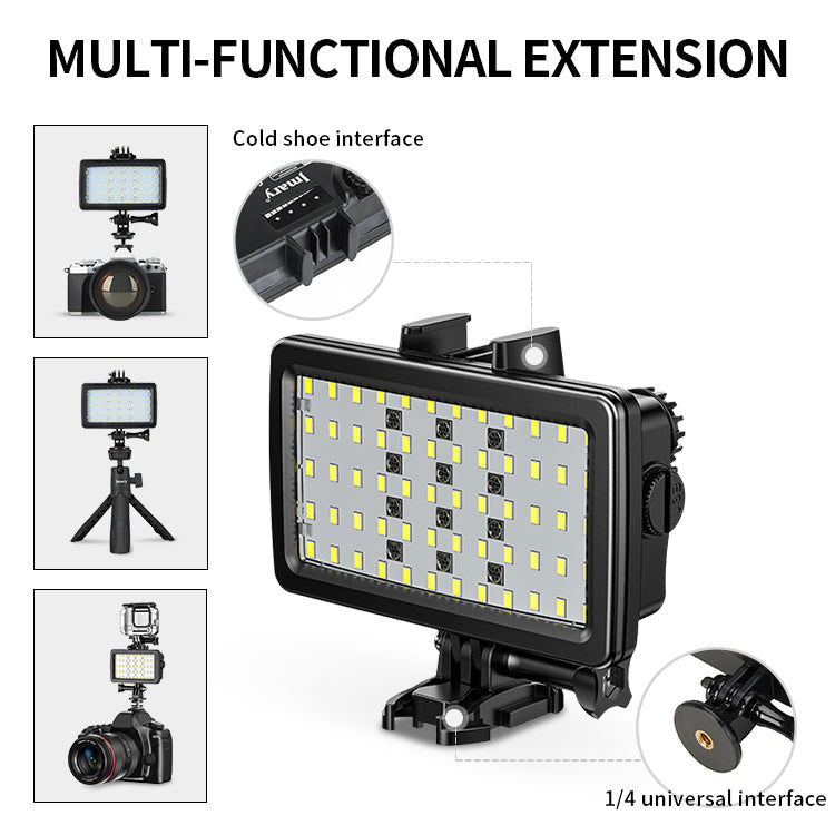 JMARY FM-72RGB RGB Fill Light – 5000–6000K Daylight White