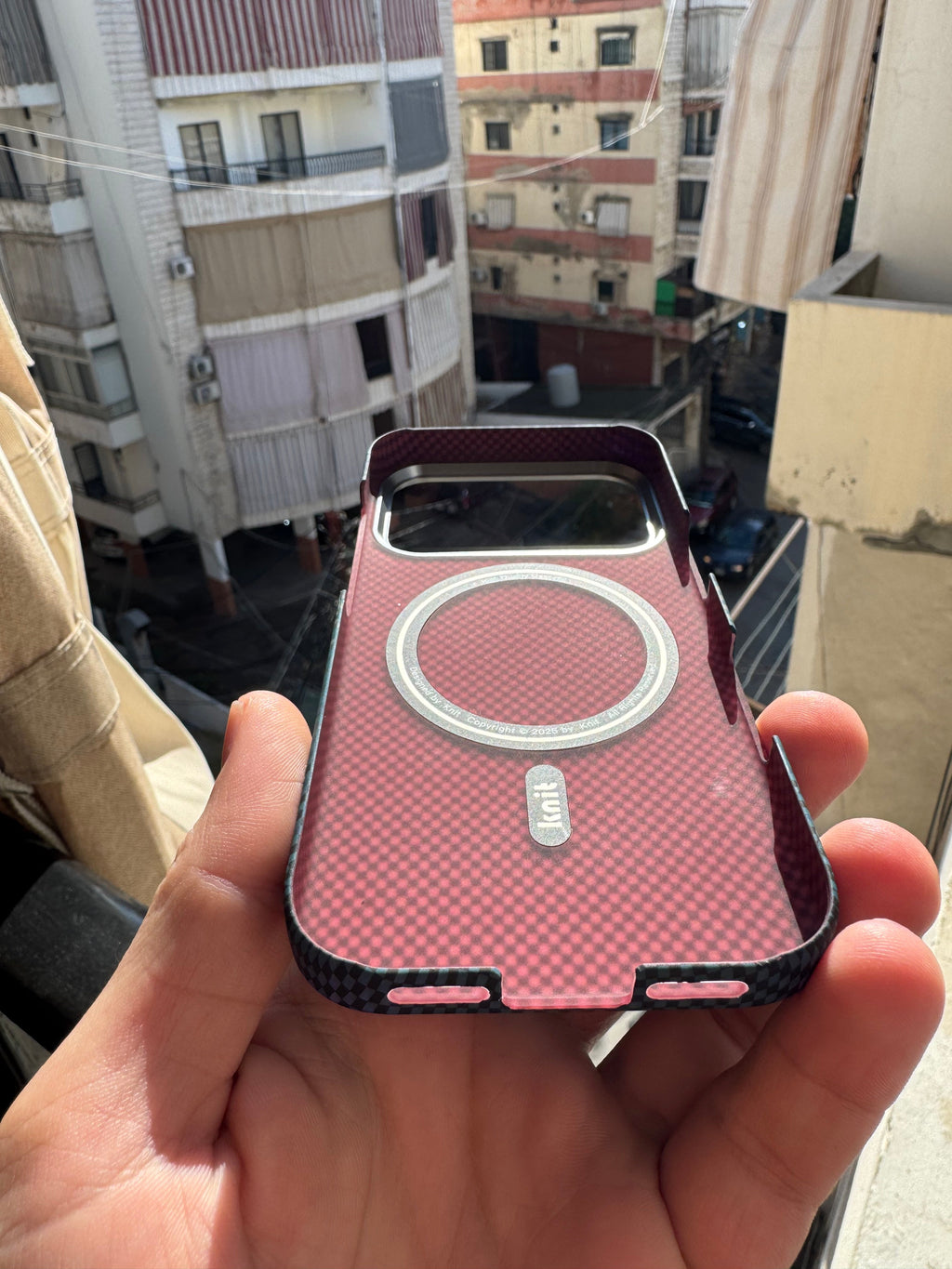 Blue Knit MagSafe Case iPhone – All Color Options