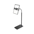 HOCO DH15 2-in-1 Telescopic Floor Stand Black – Phone and Tablet Holder