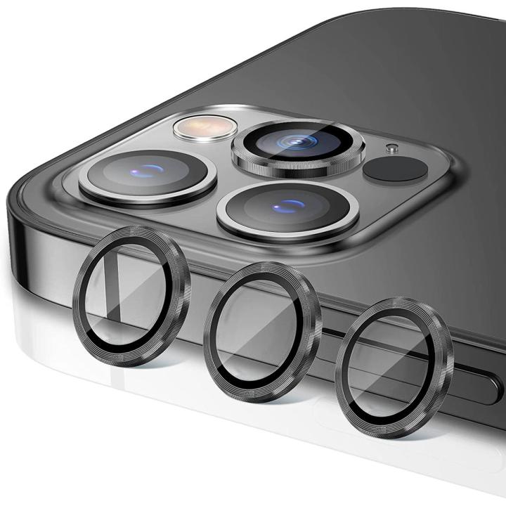 iPhone 12 lens protector aluminum alloy frame detail