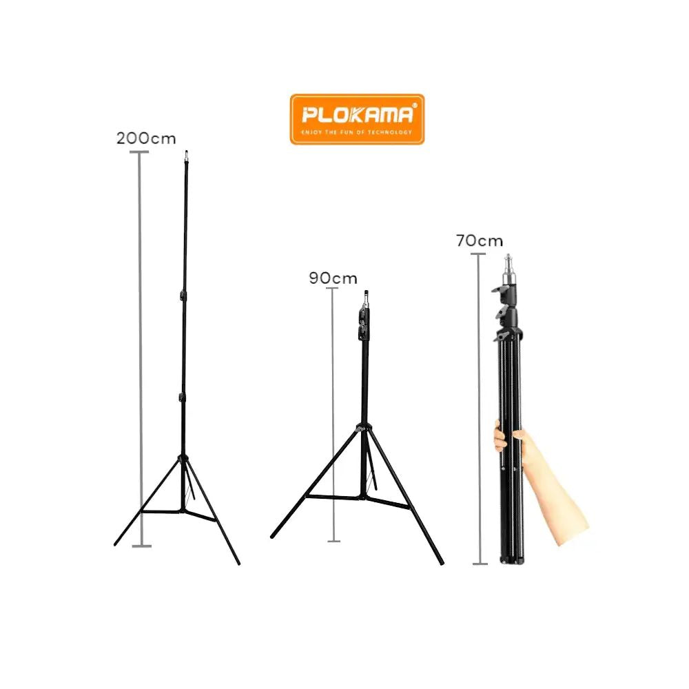 Plokama PK-8899 Light Stand – Locking Clamp Detail