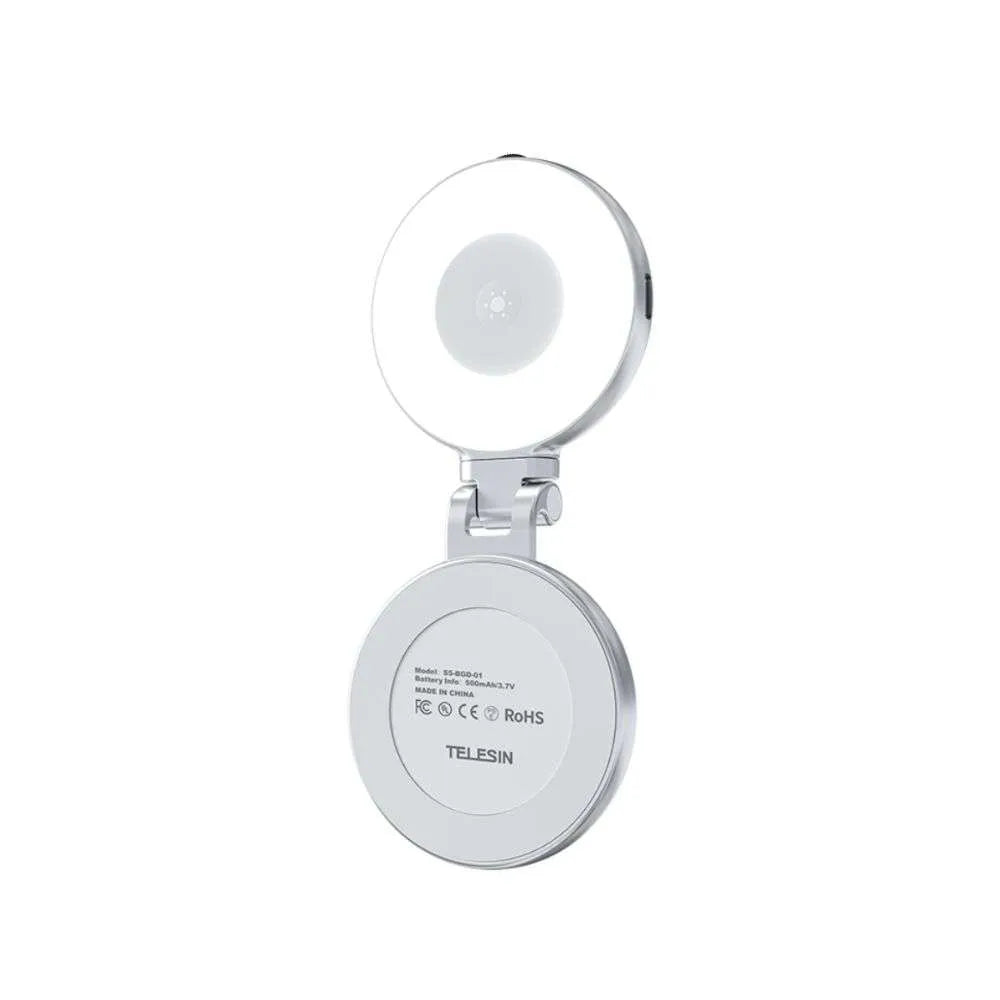 TELESIN C03 Magnetic Selfie Light – Pocket Size Comparison