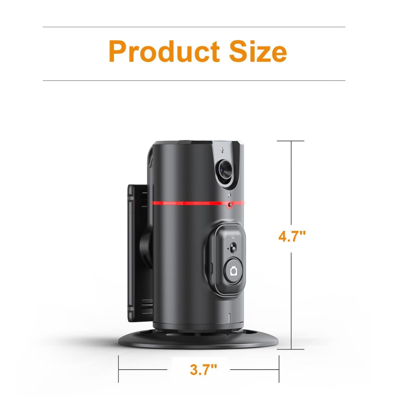 P02 AI face tracker in use recording content hands-free