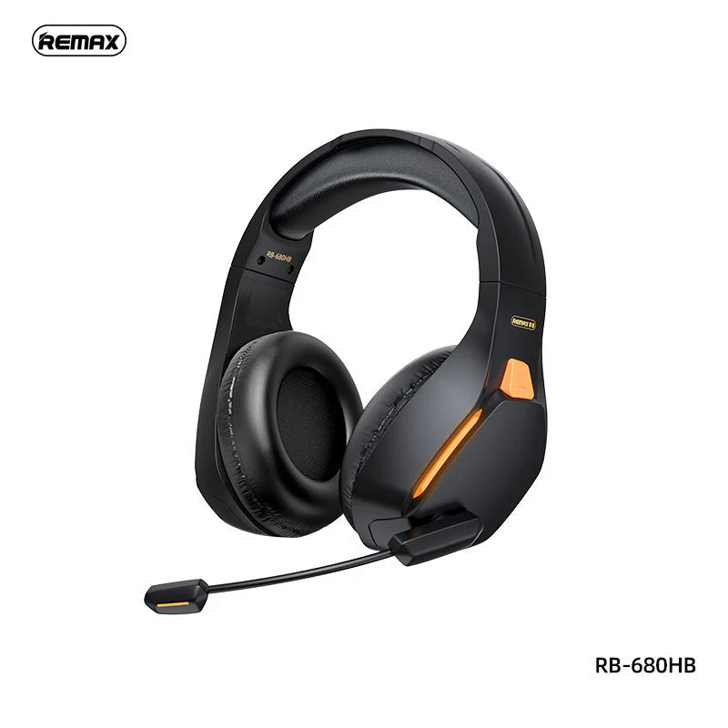REMAX RB-680HB headphones 40mm driver ear cup detail