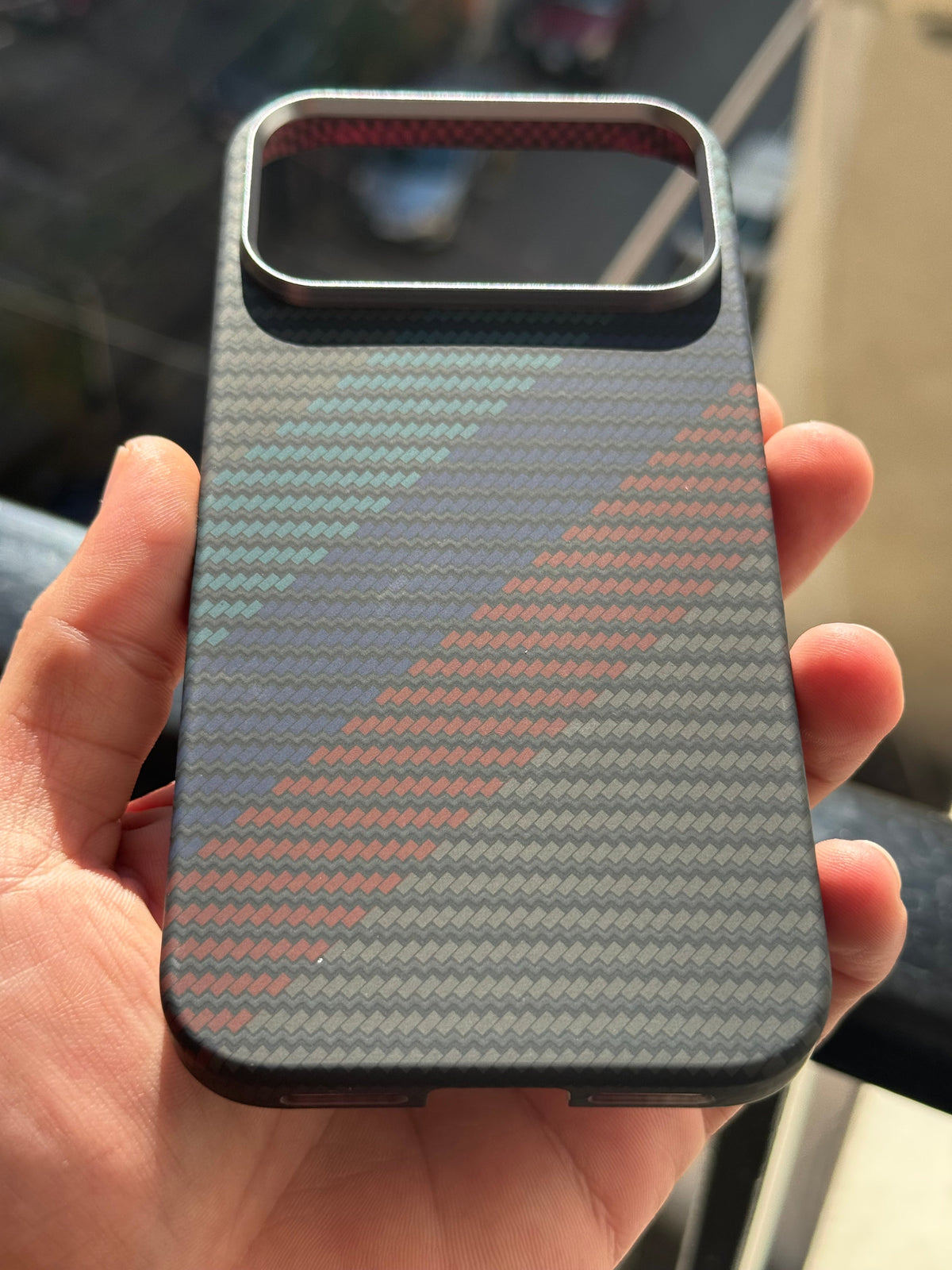 BMW Knit MagSafe Case for iPhone – Stylish Slim Protection