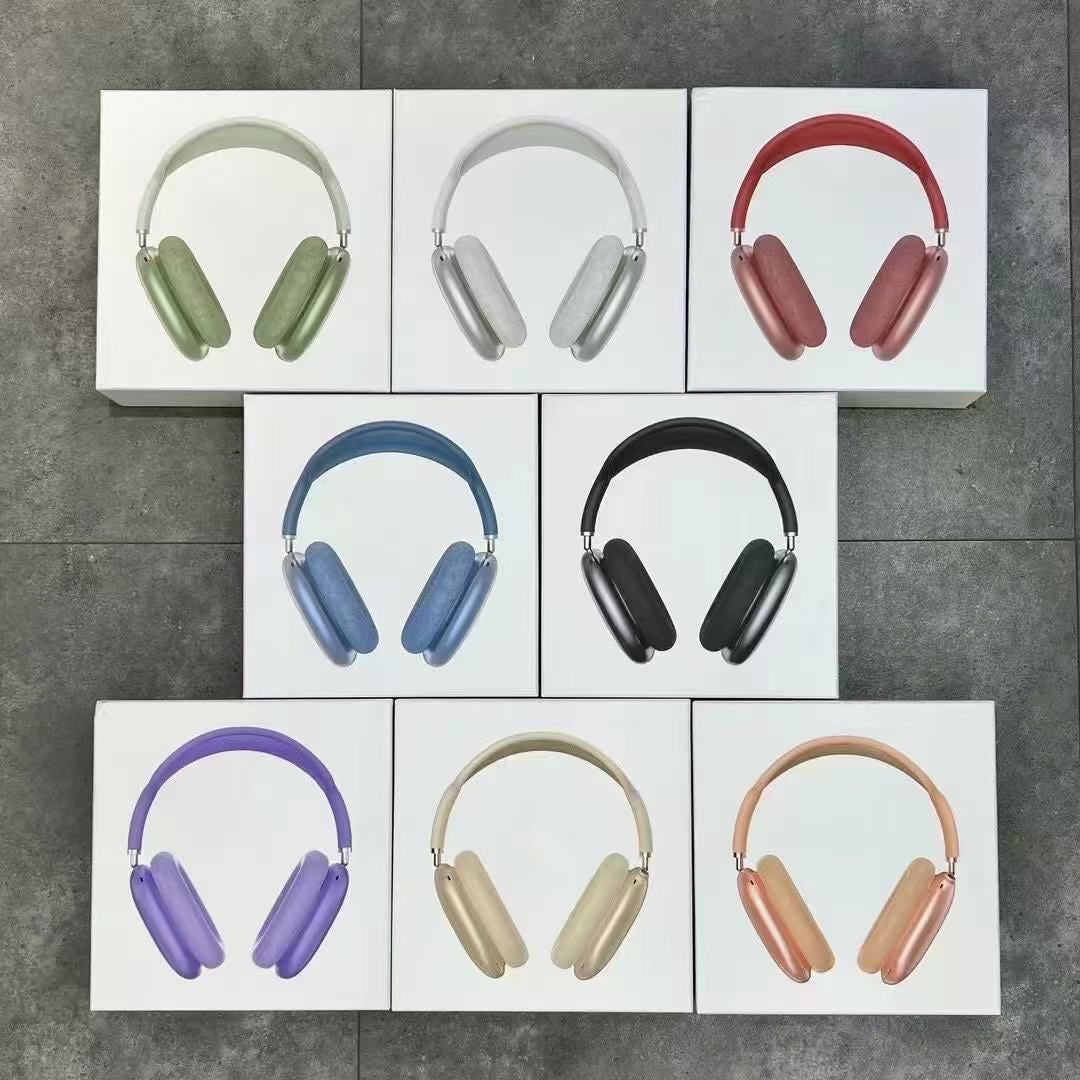 AirPods Max style AAA over-ear headphones USB-C port detail