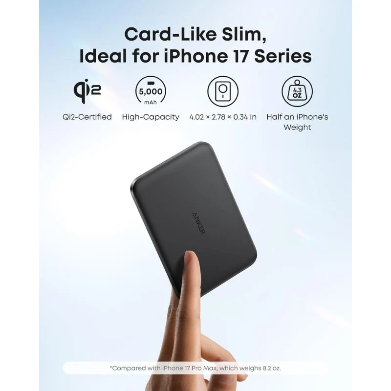 Anker Nano magnetic wireless power bank for Apple iPhone