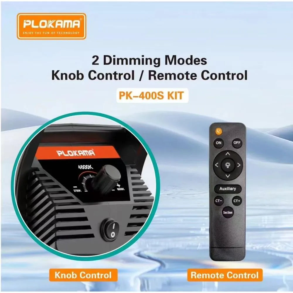 Video Light Kit – Adjustable LED Plokama PK-400s