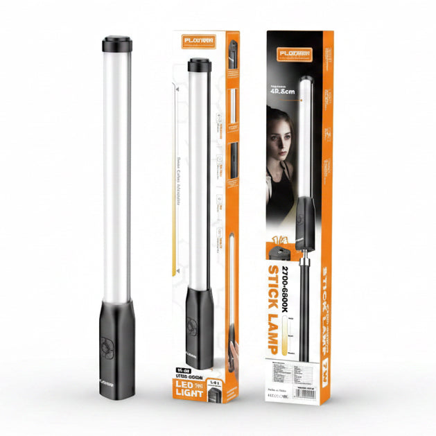 Plokama VL-06 LED handheld video light 2000mAh rechargeable
