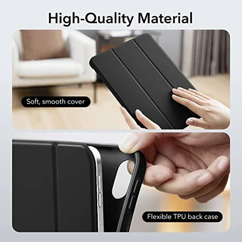 iPad Flip Case with Pen Holder – Black