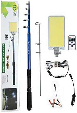 CONPEX work light with cigarette lighter adapter and battery clips for car repair