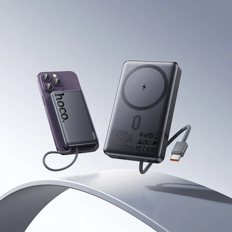 HOCO Q44 magnetic power bank compact design