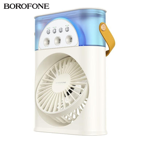 BOROFONE DBF04 fan with humidifier and LED light
