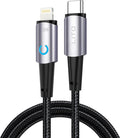 Lito LD10 30W Super Charging Metal Data Cable – Type-C to Lightning