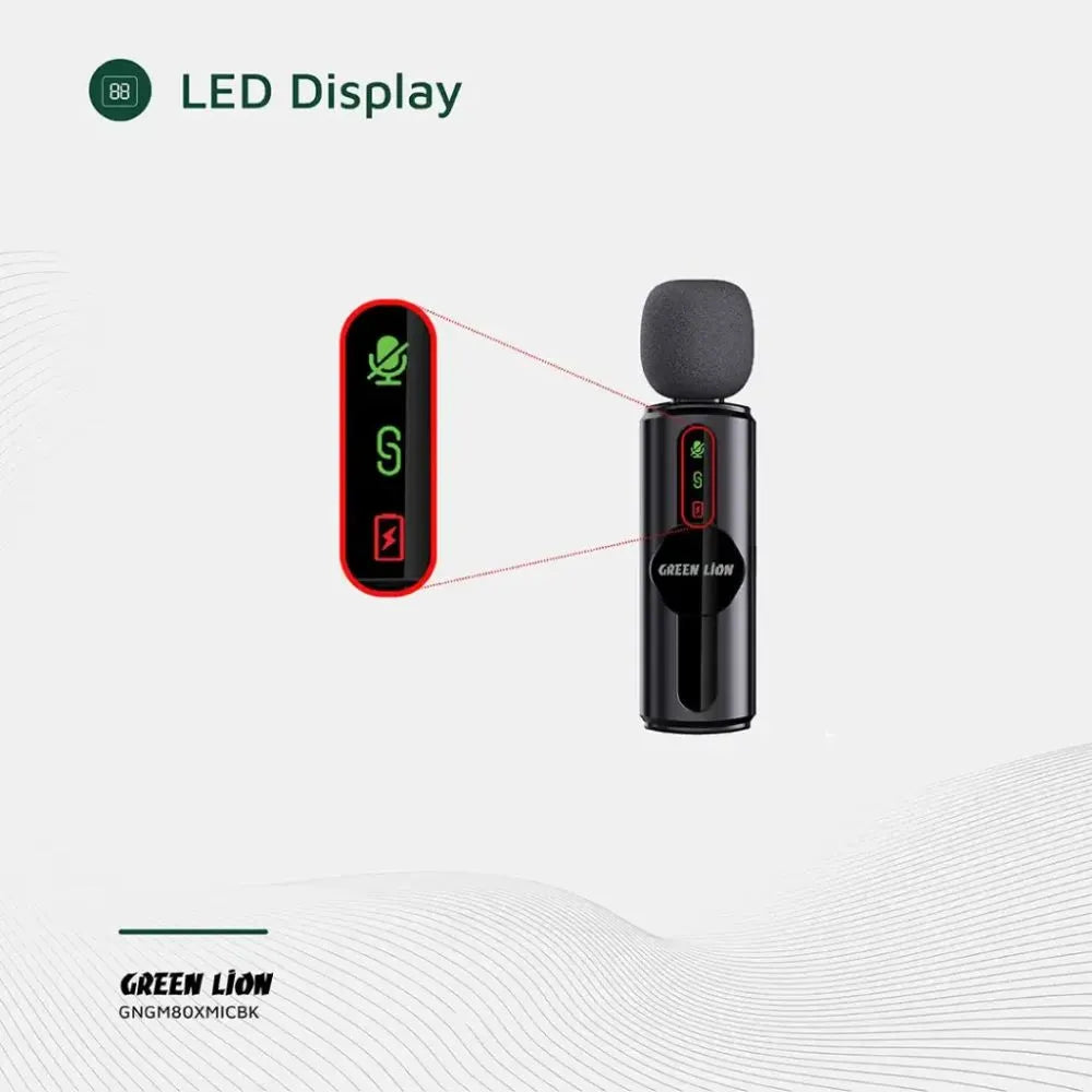 Green Lion GM-80X microphone packaging box
